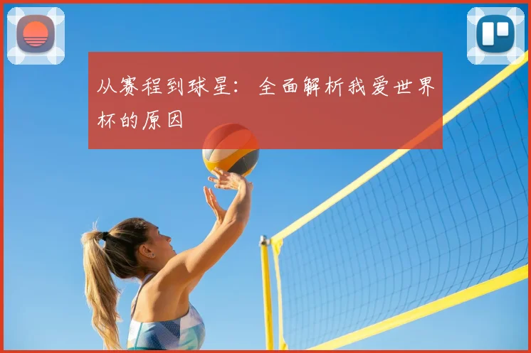 从赛程到球星:全面解析我爱世界杯的原因